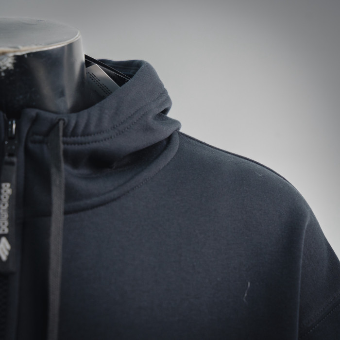 NIGO Balenciaga 3b Sports Icon Zip-up Hoodie in Washed Black White #nigo375599