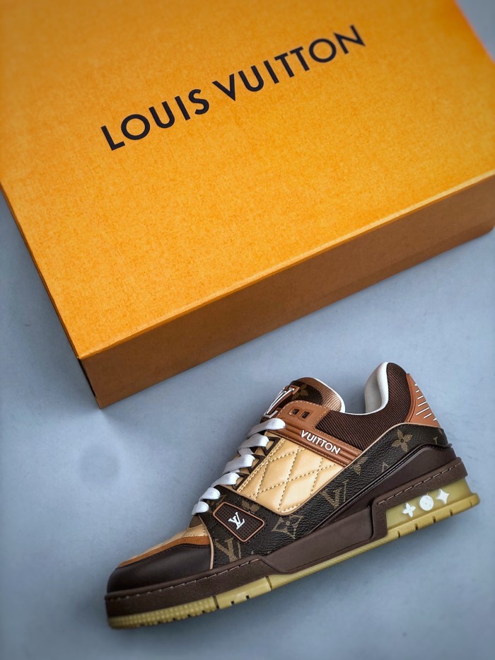NIGO Louis Vuitton Trainer Paris-only Round-toe Lace-up Shoes 1A00LC #nigo375678