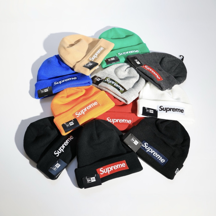 NIGO Supreme X New era box Logo Beanie Classic Embroidered Cold Hat #nigo375609