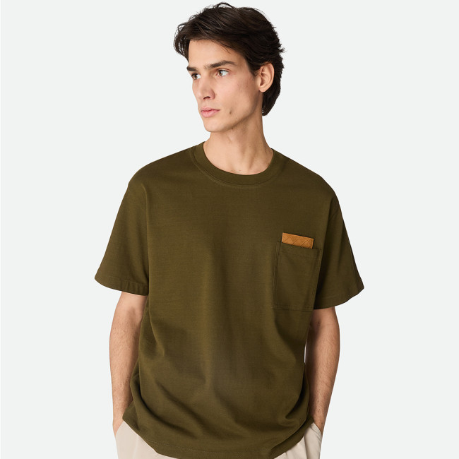 NIGO Bottega Veneta Men's and Women's Pima Cotton Jersey T-Shirt #nigo315622