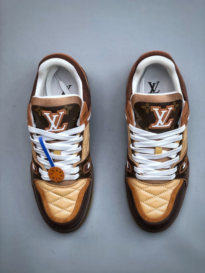 NIGO Louis Vuitton Trainer Paris-only Round-toe Lace-up Shoes 1A00LC #nigo375678