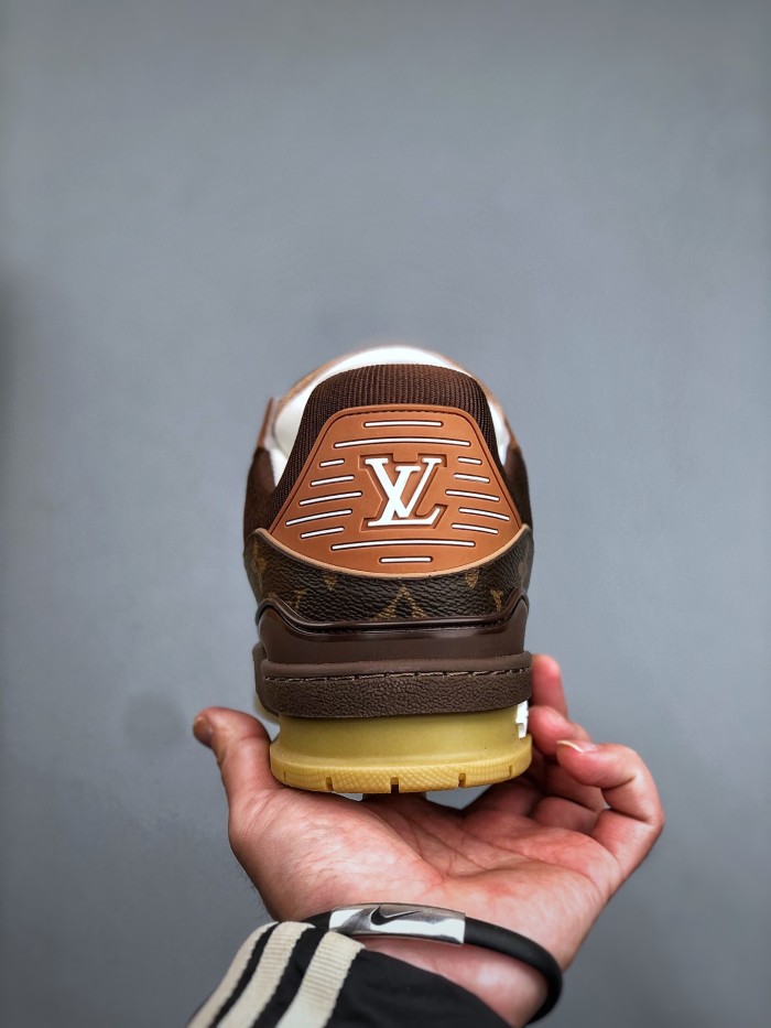 NIGO Louis Vuitton Trainer Paris-only Round-toe Lace-up Shoes 1A00LC #nigo375678