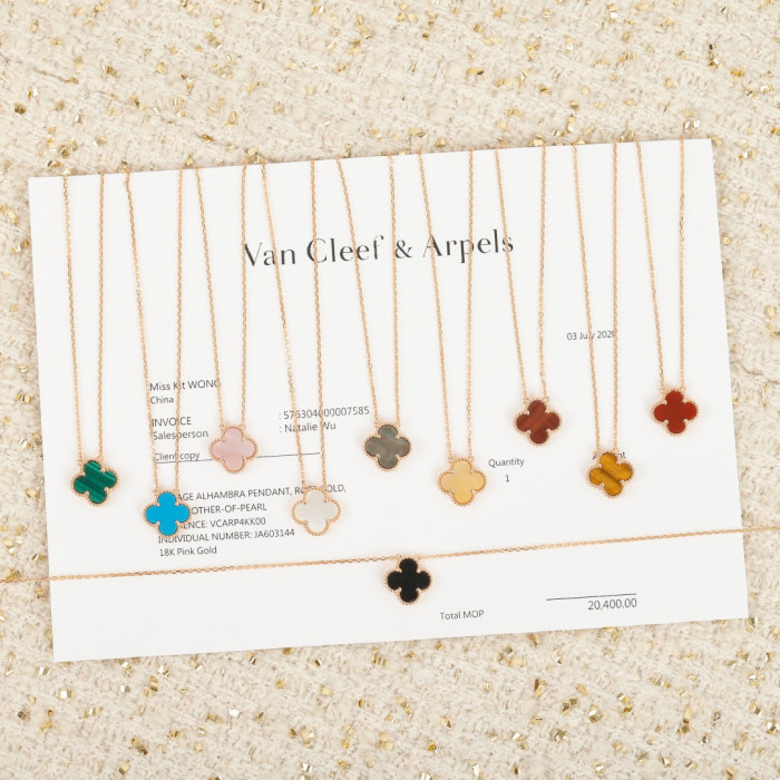 NIGO Van Cleef&Arpels Women's Four Leaf Clover Necklace #nigo375544