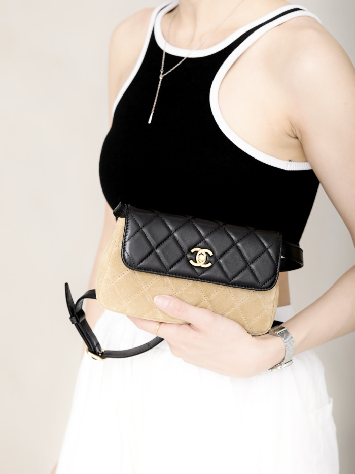 NIGO Chanel Diamond Crossbody Shoulder Bag #nigo322426