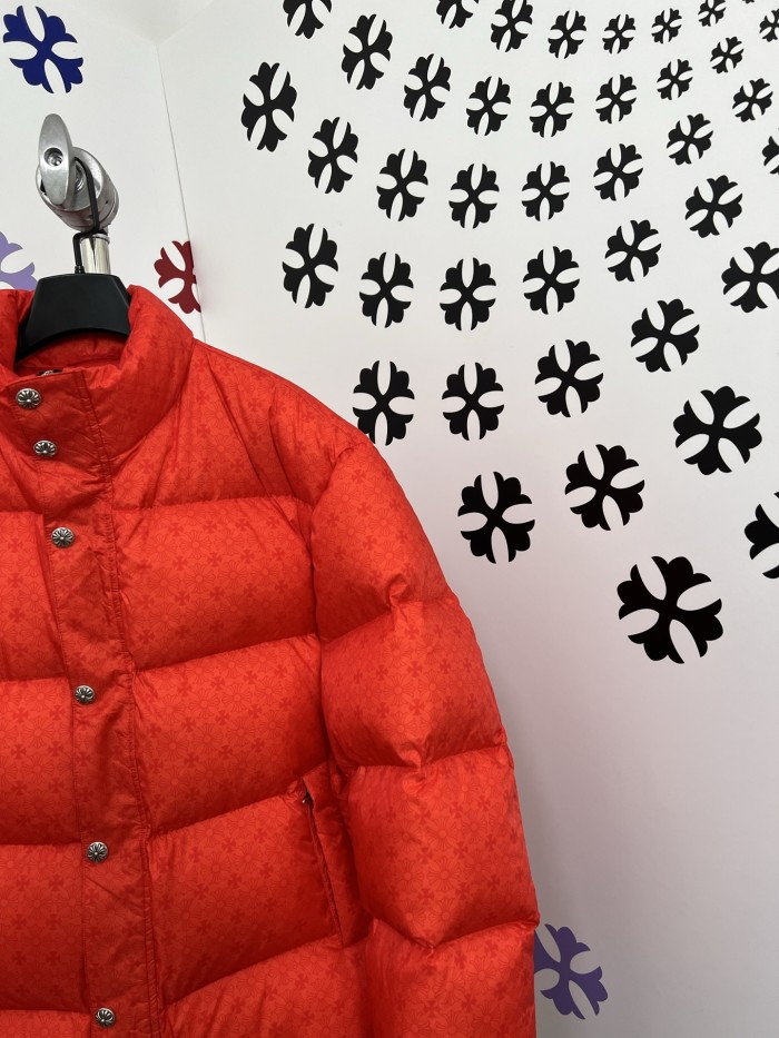 NIGO Chrome Hearts Red Goose Down Jacket #nigo375548