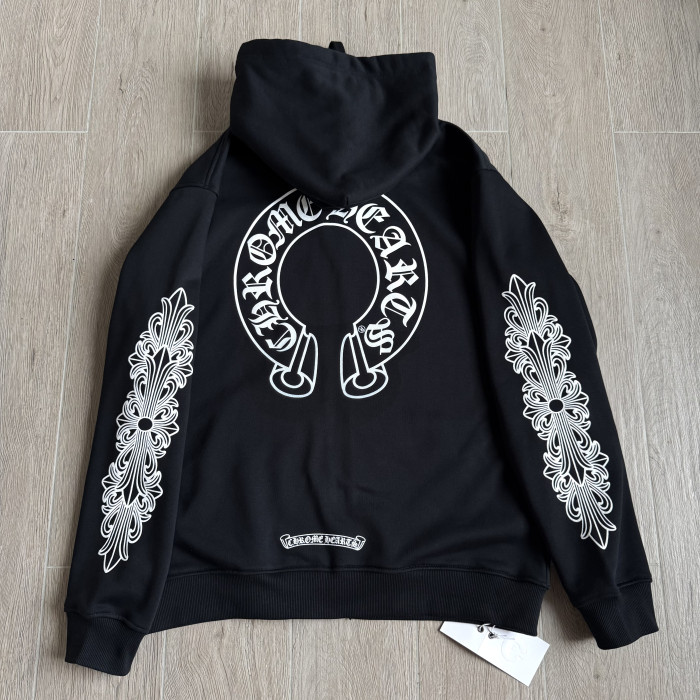 NIGO Chrome Hearts Side Floral Leg Pattern Hooded Sweatshirt Pants #nigo375724