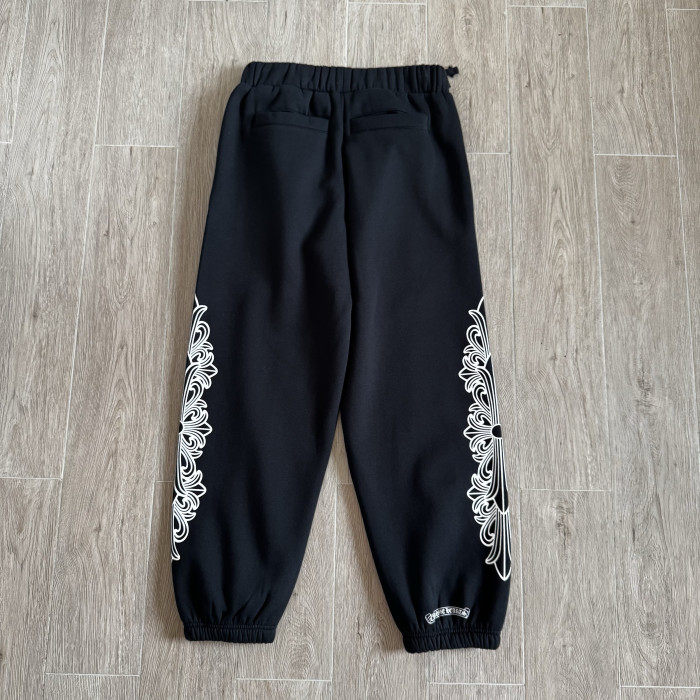 NIGO Chrome Hearts Side Floral Leg Pattern Hooded Sweatshirt Pants #nigo375724