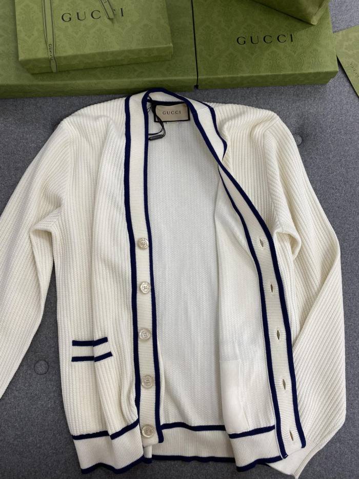 NIGO Gucci Patchwork Wool and Cotton-blend Cardigan #nigo213410