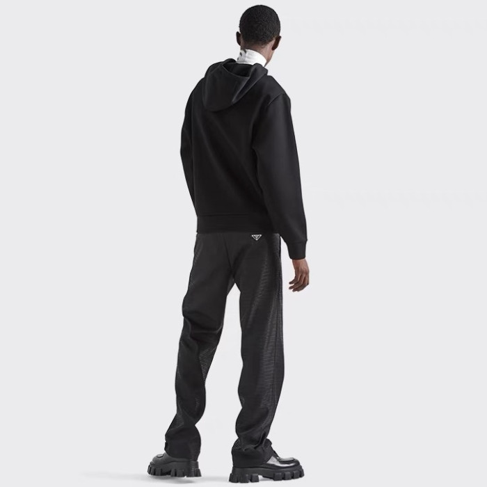 NIGO Prada Men's Embroidered Tech Fleece Sweatshirt #nigo287460