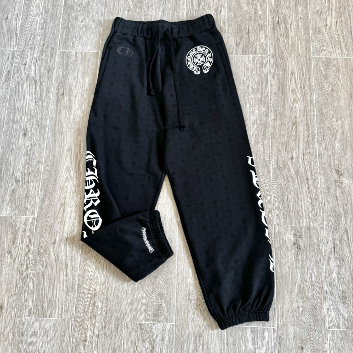 NIGO Chrome Hearts All Over Printed Dark Pattern Hooded Sweatshirt Pants #nigo375728