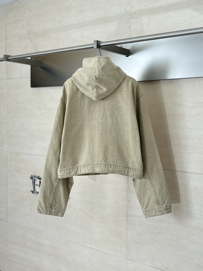 NIGO Balenciaga Men's Cropped Hooded Workwear Jacket #nigo375601