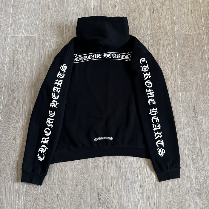 NIGO Chrome Hearts Sanskrit Letters on the Side Jacket Hooded Sweatshirt Pants #nigo375726