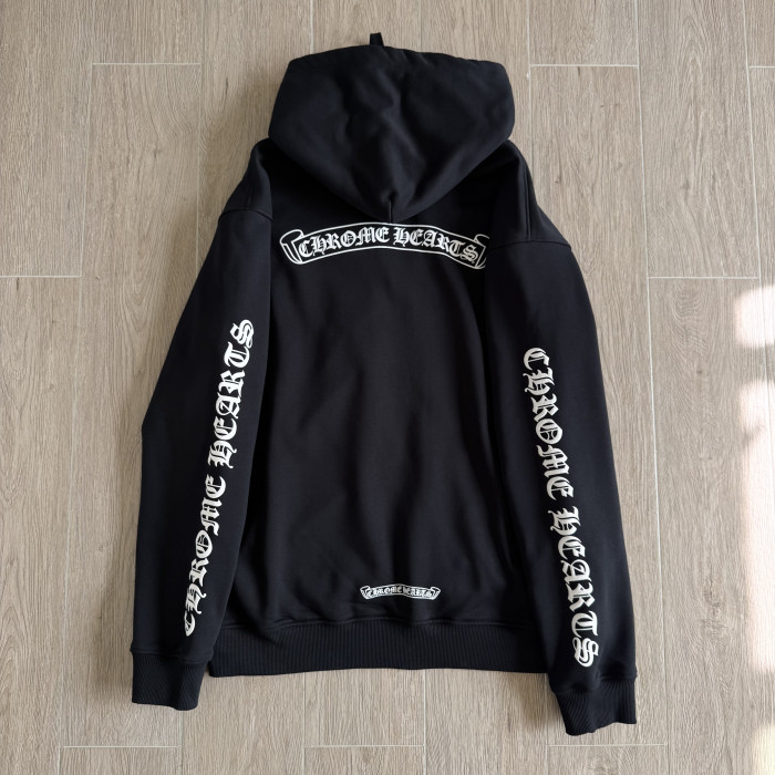NIGO Chrome Hearts Sanskrit Letters on the Side Jacket Hooded Sweatshirt Pants #nigo375726