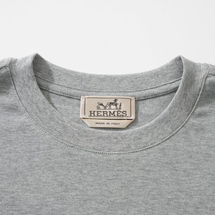 NIGO Hermès H Cheval T-shirt with Leather Detail #nigo375796
