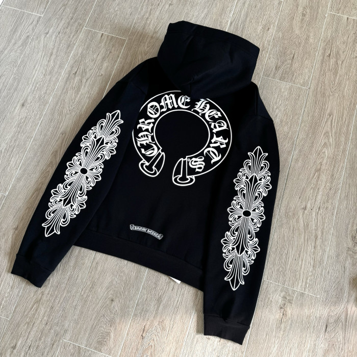 NIGO Chrome Hearts Side Floral Leg Pattern Hooded Sweatshirt Pants #nigo375724