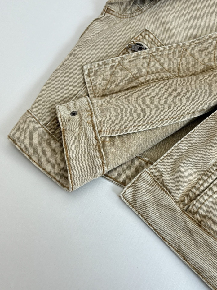 NIGO Balenciaga Men's Cropped Hooded Workwear Jacket #nigo375601