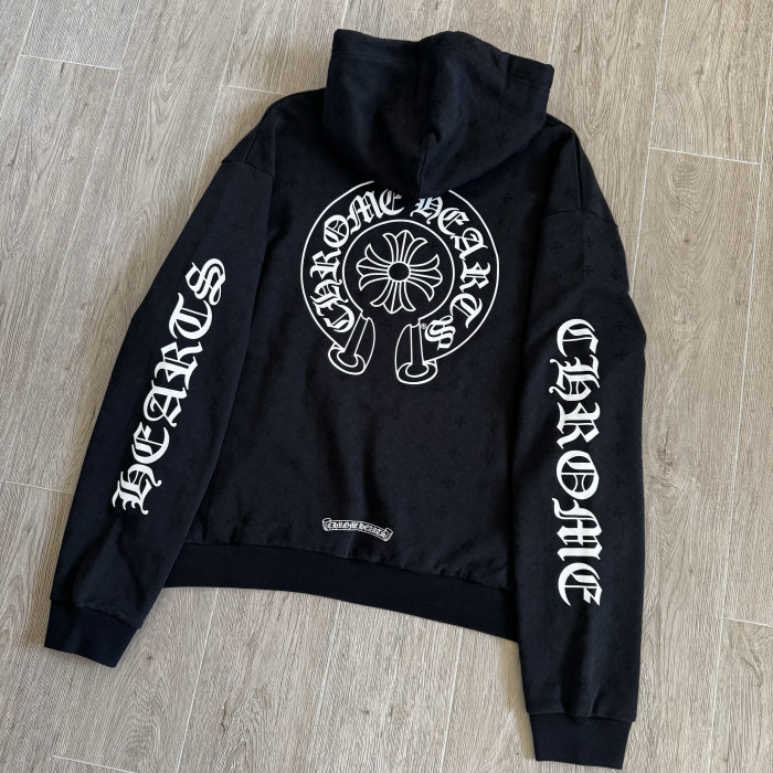 NIGO Chrome Hearts All Over Printed Dark Pattern Hooded Sweatshirt Pants #nigo375728