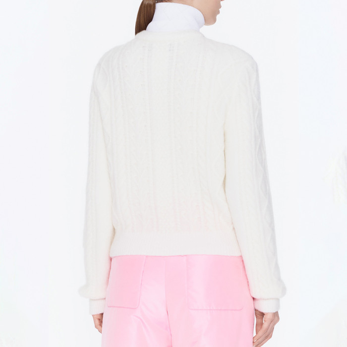 NIGO Chanel Cardigan Cashmere Silk White #nigo375696