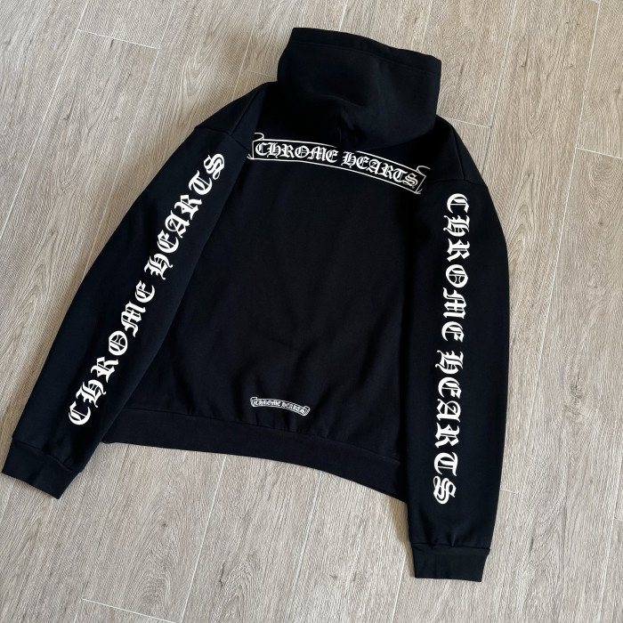 NIGO Chrome Hearts Sanskrit Letters on the Side Jacket Hooded Sweatshirt Pants #nigo375726