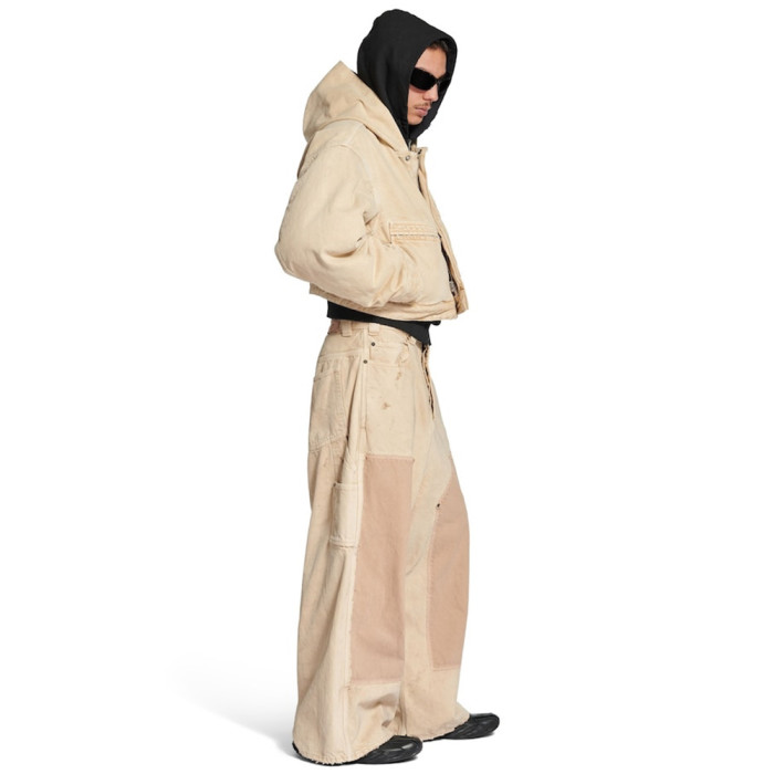 NIGO Balenciaga Men's Cropped Hooded Workwear Jacket #nigo375601