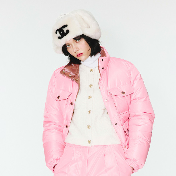 NIGO Chanel Cardigan Cashmere Silk White #nigo375696