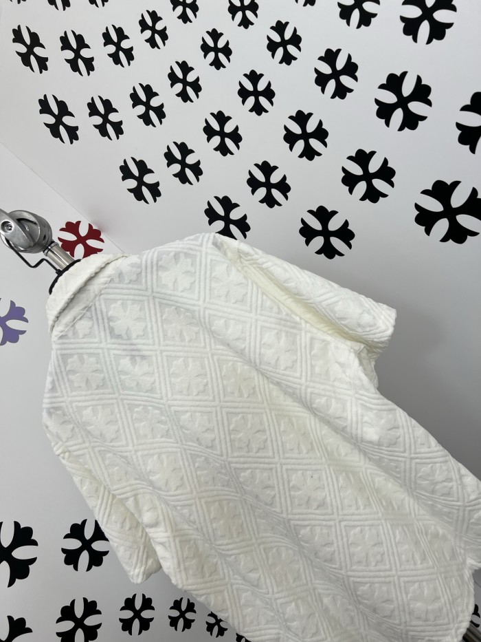 NIGO Chrome Hearts Terry Jacquard Short-sleeved Shirt #nigo375817