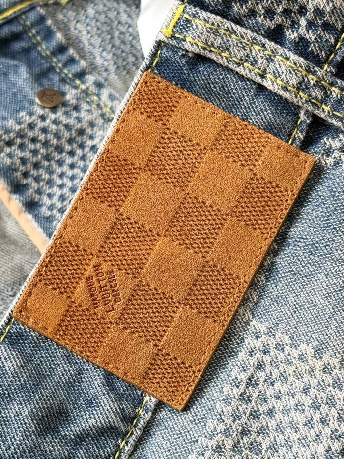 NIGO Louis Vuitton Damier Classic Denim Jacket Pants #nigo375744