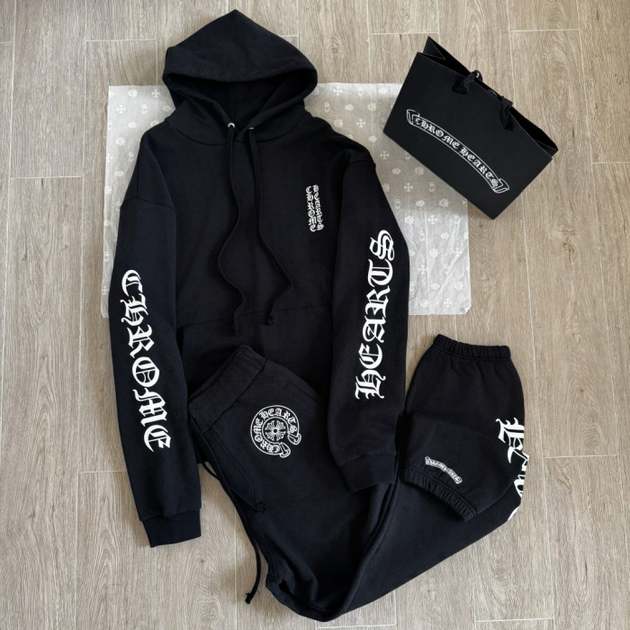 NIGO Chrome Hearts All Over Printed Dark Pattern Hooded Sweatshirt Pants #nigo375728