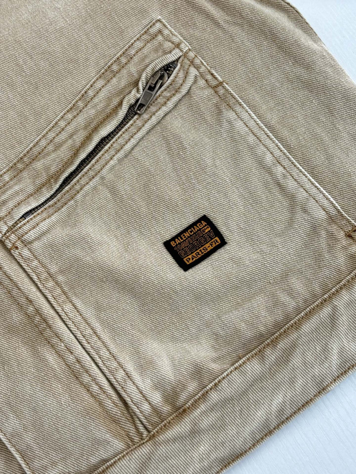 NIGO Balenciaga Men's Cropped Hooded Workwear Jacket #nigo375601