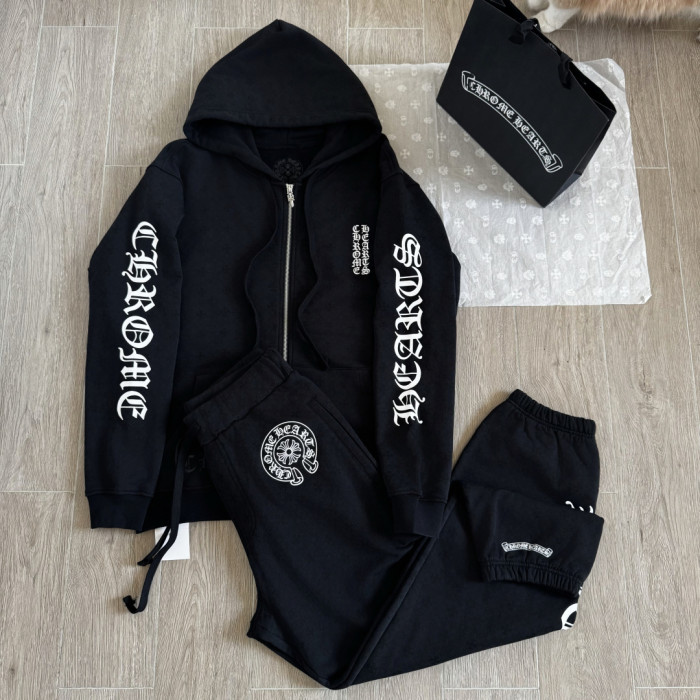 NIGO Chrome Hearts All Over Printed Dark Pattern Hooded Sweatshirt Pants #nigo375728