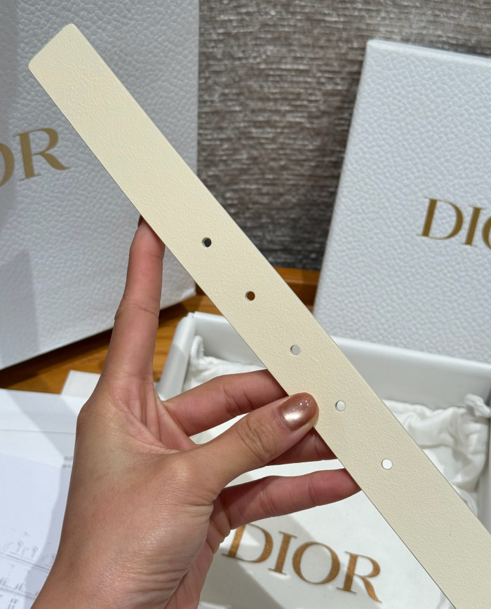 NIGO Dior Cannage Belt Black Smooth Calfskin 25MM #nigo375916
