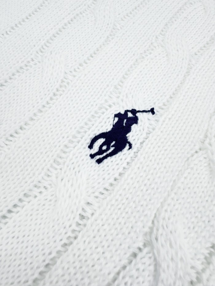 NIGO Ralph Lauren Cable Knit Cotton Sweater #nigo376042