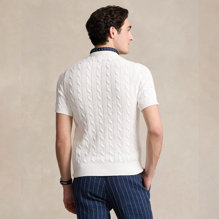 NIGO Ralph Lauren Cable Knit Cotton Sweater #nigo376042