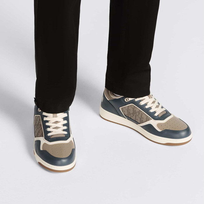 NIGO DIOR B27 Uptown Low-Top Sneaker Calfskin Dior Oblique Embossed Suede #nigo376179