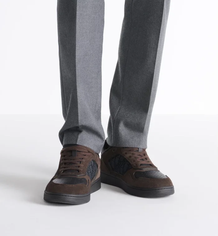NIGO DIOR B27 Uptown Low-Top Sneaker Calfskin Dior Oblique Embossed Suede #nigo376179