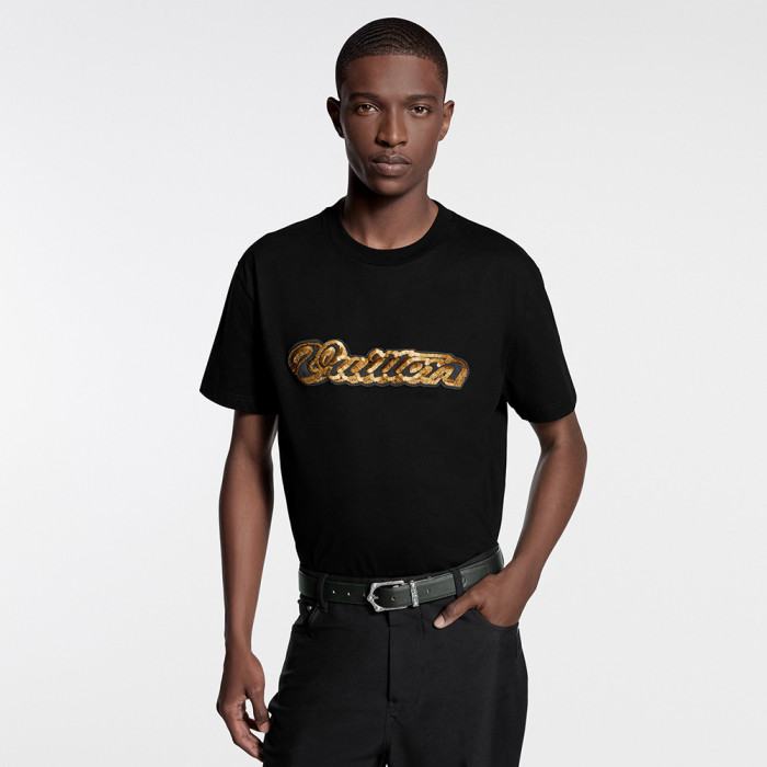 NIGO Louis Vuitton Embellished Signature T-Shirt #nigo376204