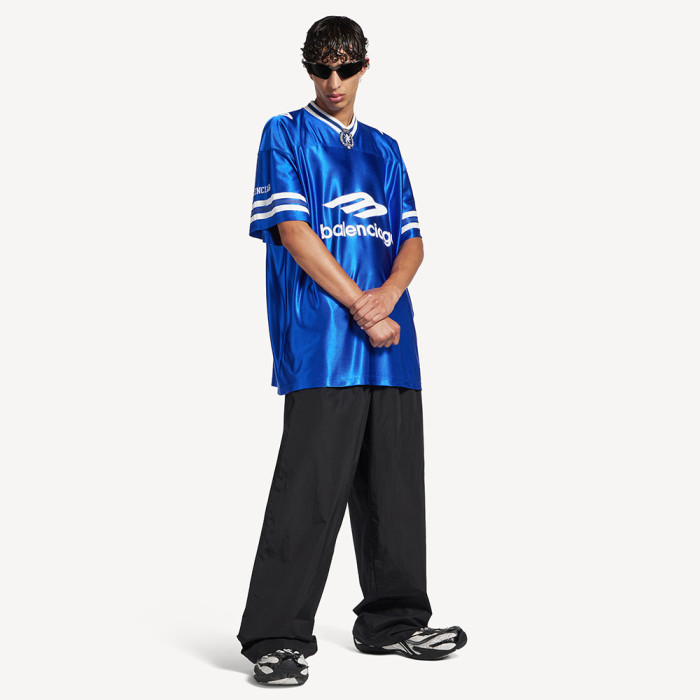 NIGO Balenciaga Men's 3b Football V-neck T-shirt Oversized #nigo376175