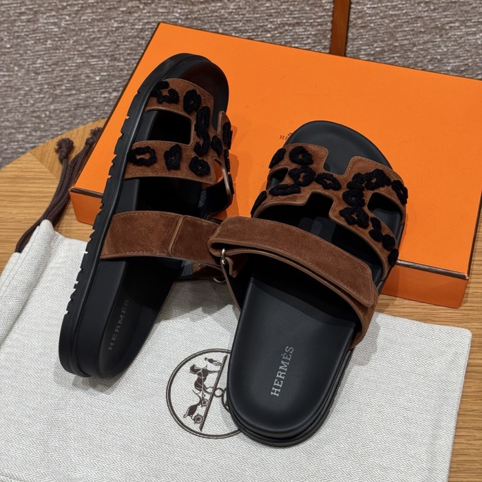 NIGO Hermès Chypre sandal Brown #nigo376389