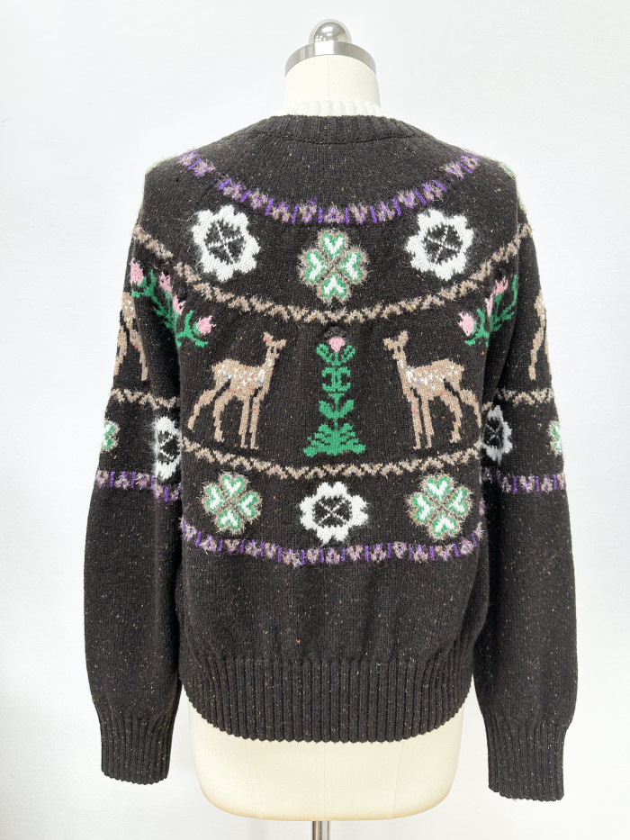 NIGO Chanel Pullover Cashmere Ecru Beige Black #nigo376367