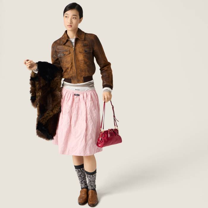 NIGO MiuMiu Caprice Leather Clutch #nigo376359