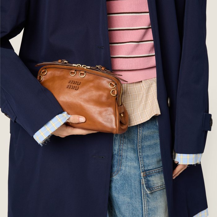 NIGO MiuMiu Caprice Leather Clutch #nigo376359