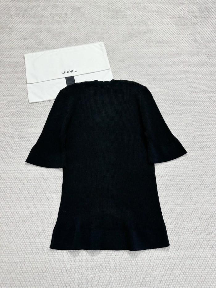 NIGO Chanel Top-quality Version Bow Knitted Short Sleeves #nigo376427