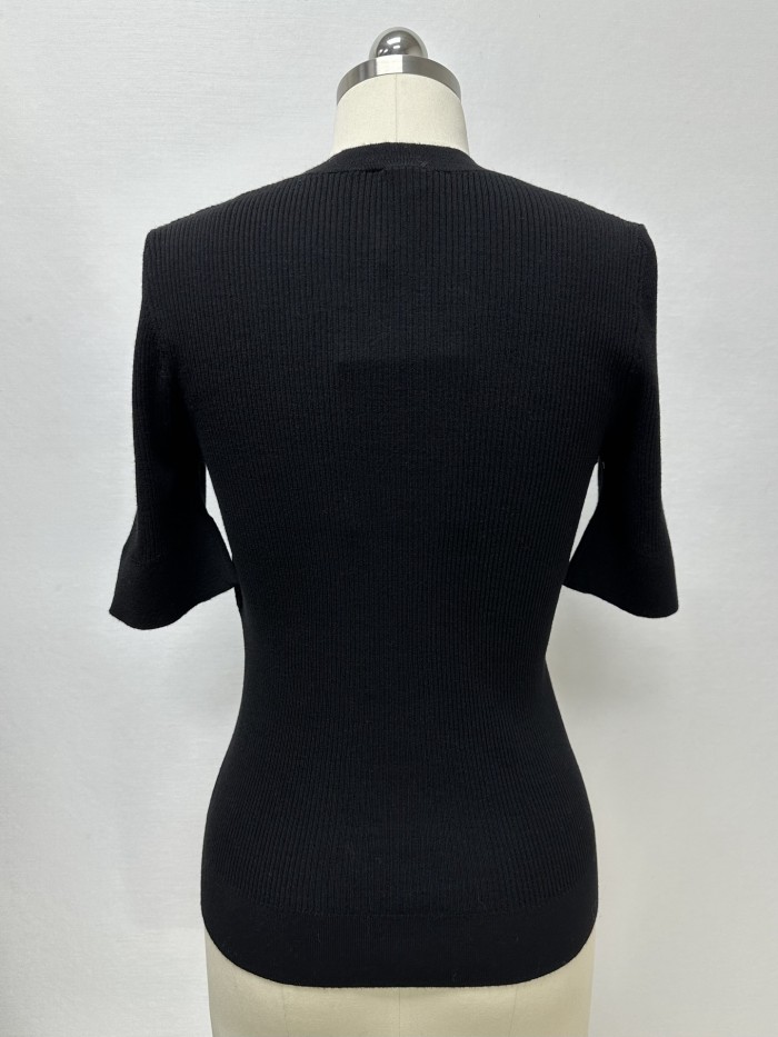 NIGO Chanel Top-quality Version Bow Knitted Short Sleeves #nigo376427