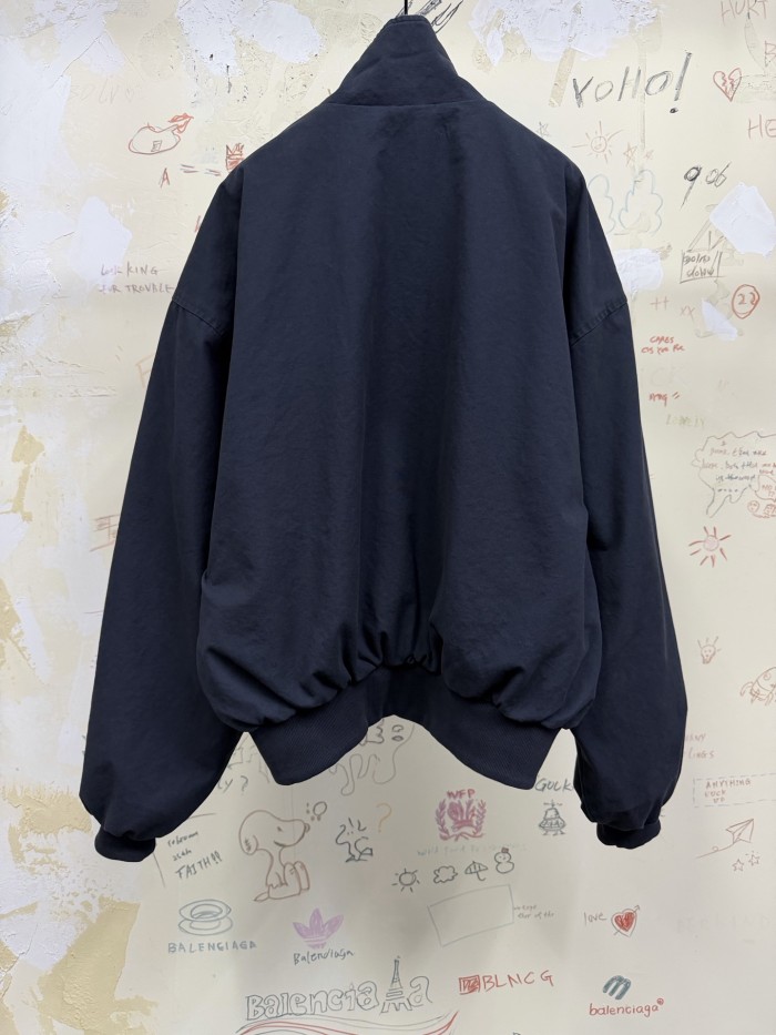NIGO Balenciaga Top-quality Version Reversible Deconstructed Harrington Jacket #nigo376466
