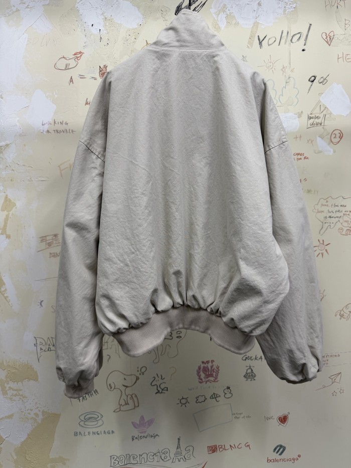 NIGO Balenciaga Top-quality Version Reversible Deconstructed Harrington Jacket #nigo376466