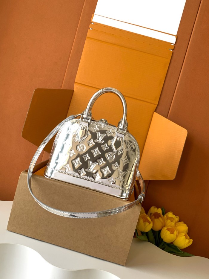 NIGO LOUIS VUITTON Alma BB Monogram Canvas Women Bags M26335#nigo376542