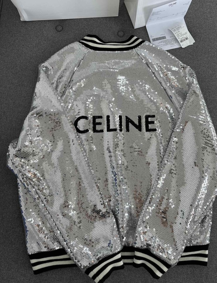 NIGO Celine Sequin Bomber Jacket #nigo288699