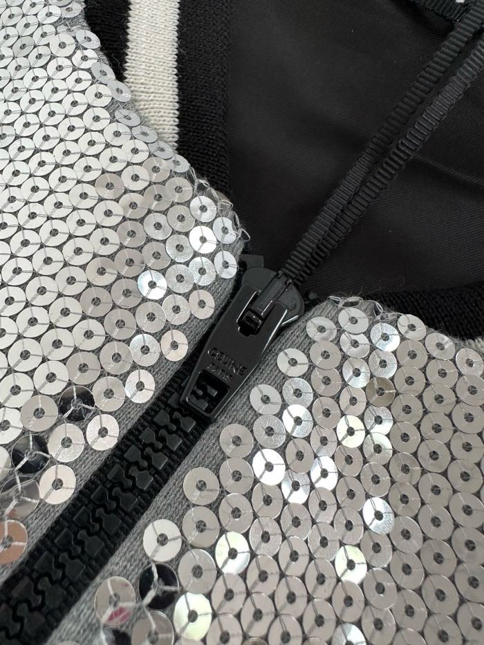NIGO Celine Sequin Bomber Jacket #nigo288699