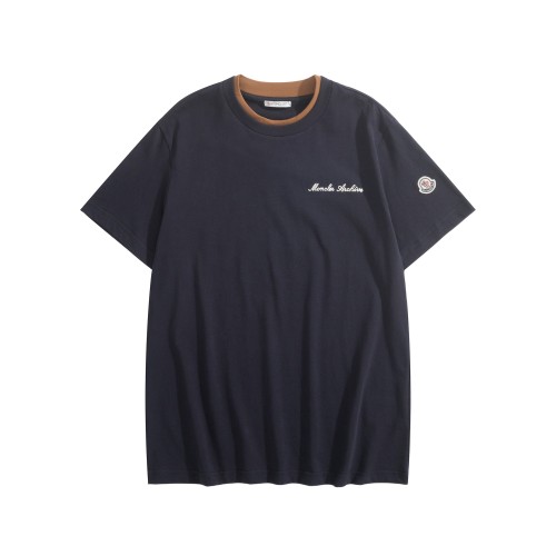 Moncler Archive Embroidered Logo Cotton T-Shirt YB3800 2026 SS Spring Summer Collection 376870