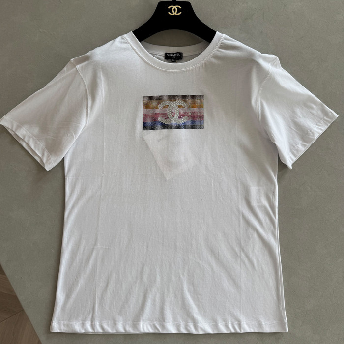 NIGO Chanel  White Multi Sequin T-Shirt #nigo376942